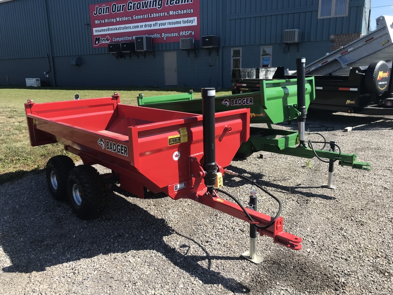 Cargo, Utility Trailers  3-Ton Badger Off-Road Dump with Hyd. Power Pack Photo
